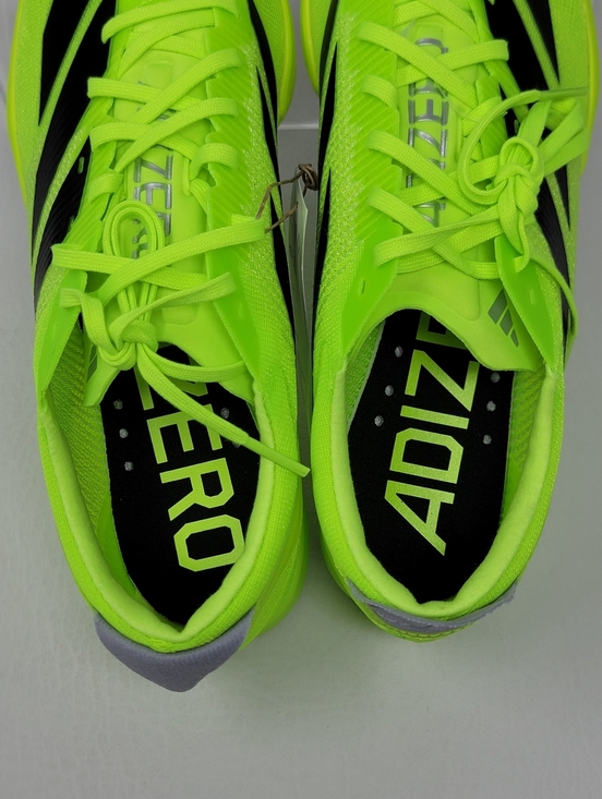 Adidas Adizero Mens Size 7 Track Spikes Running Lucid-Lemon/Black IG2018 New main image 4